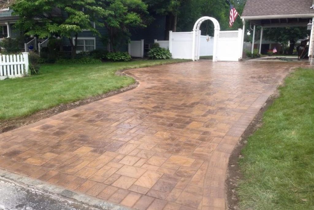 Interlock concrete pavers 8 1